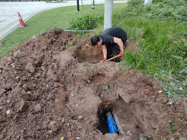 夏县埋地消防水管漏水怎么办